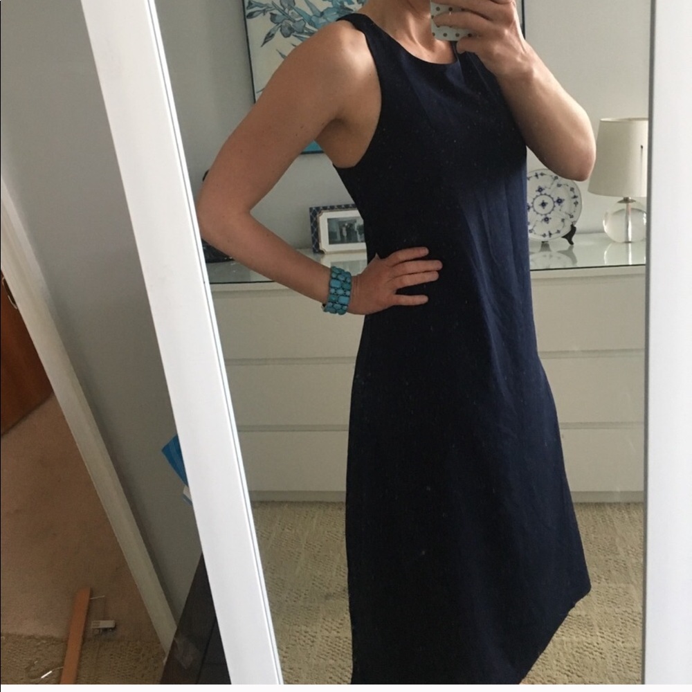 Banana Republic midi dress with twist back